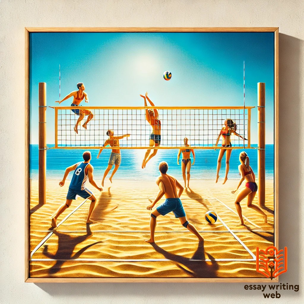  Six-Person Beach Volleyball