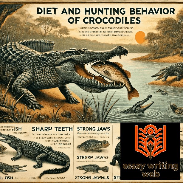 Diet and Hunting Behavior of Crocodiles