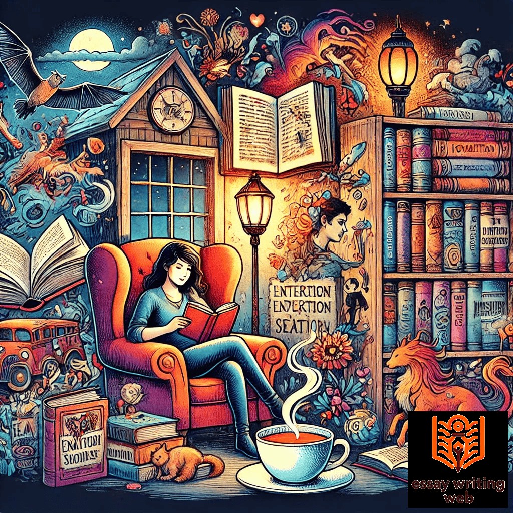 Entertainment and Enjoyment of Reading Books