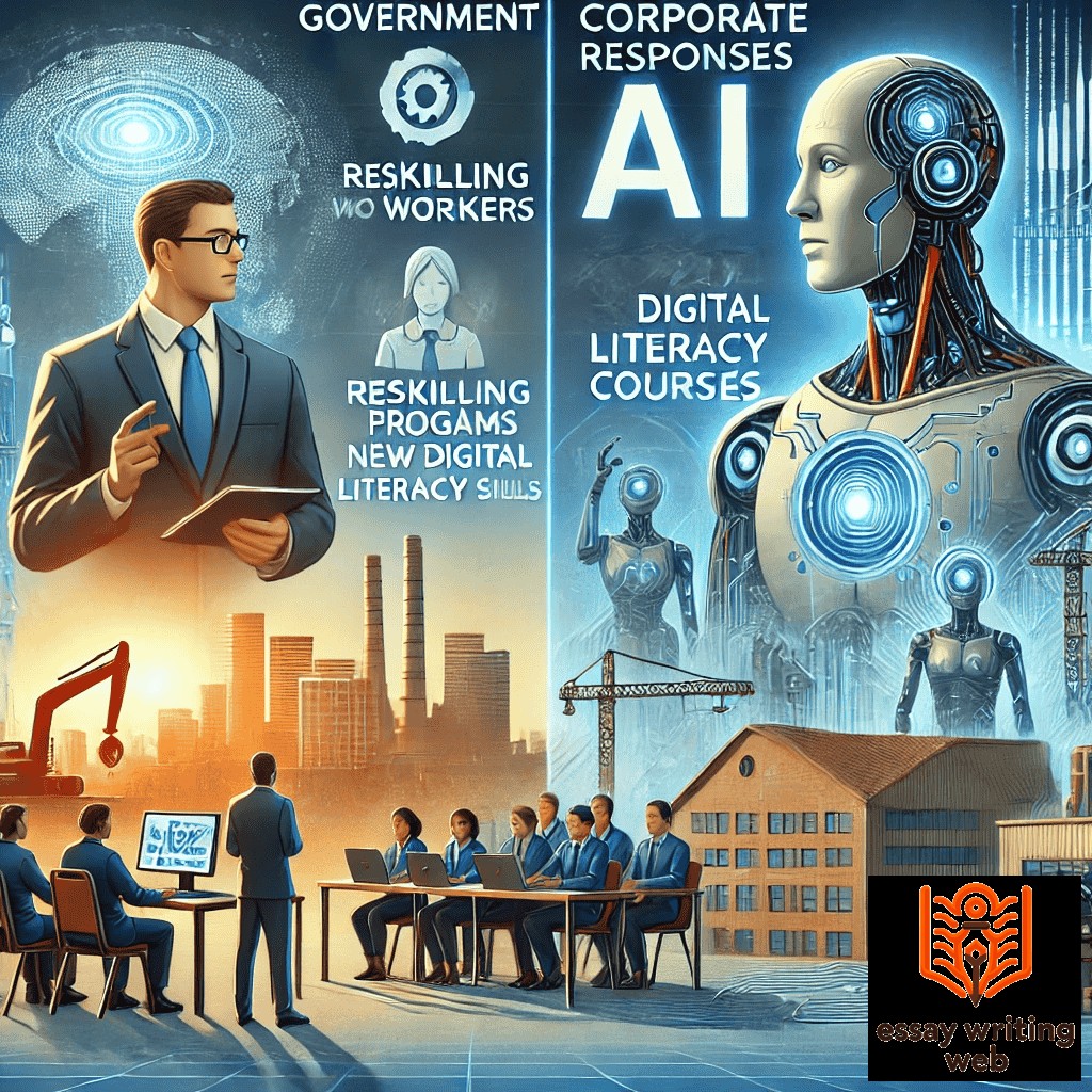 Government and Corporate Responses to the Impact of AI on the Job Market