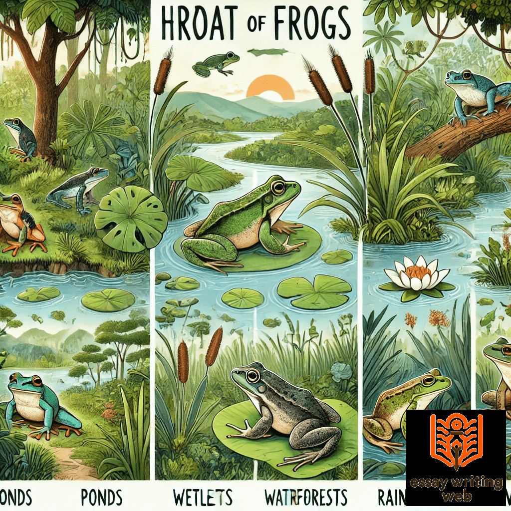 Habitat of Frogs