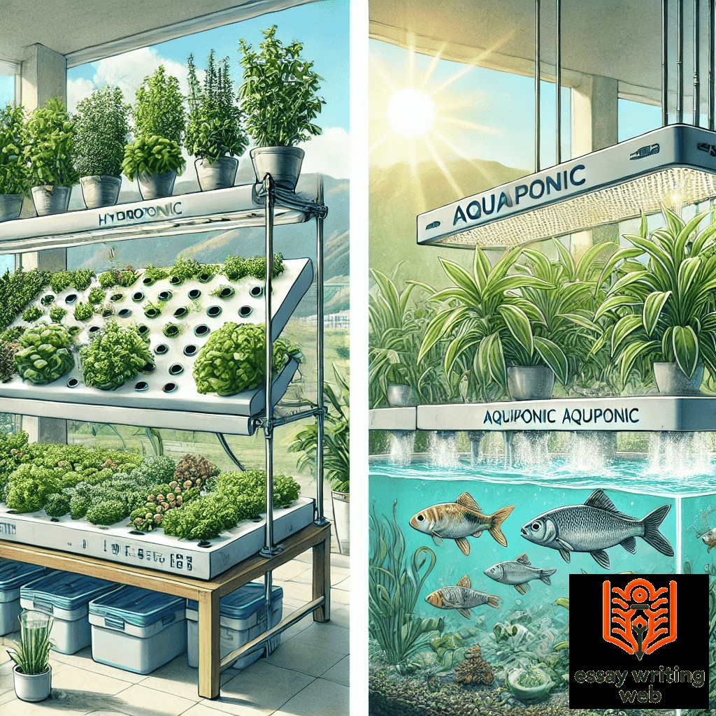 Hydroponic and Aquaponic Gardening