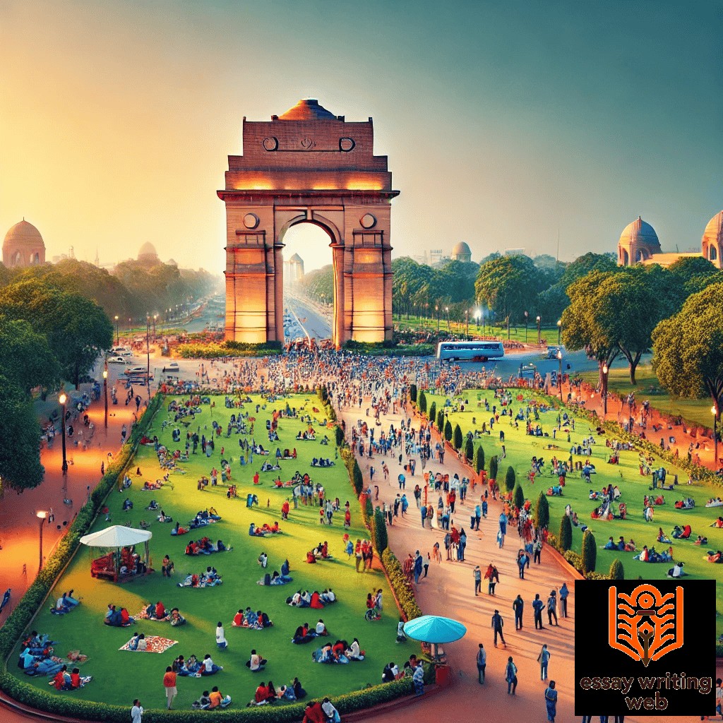 India Gate as a Tourist Attraction