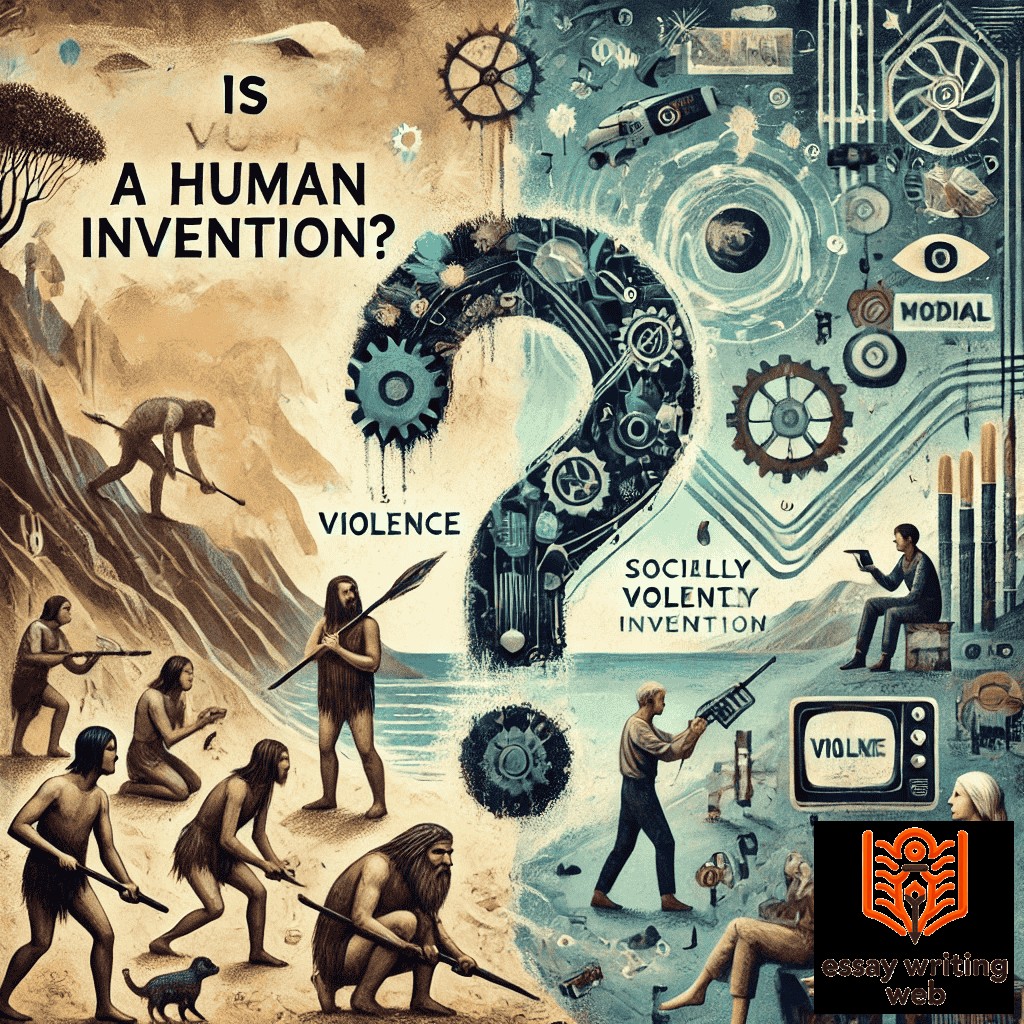 Is violence a human invention