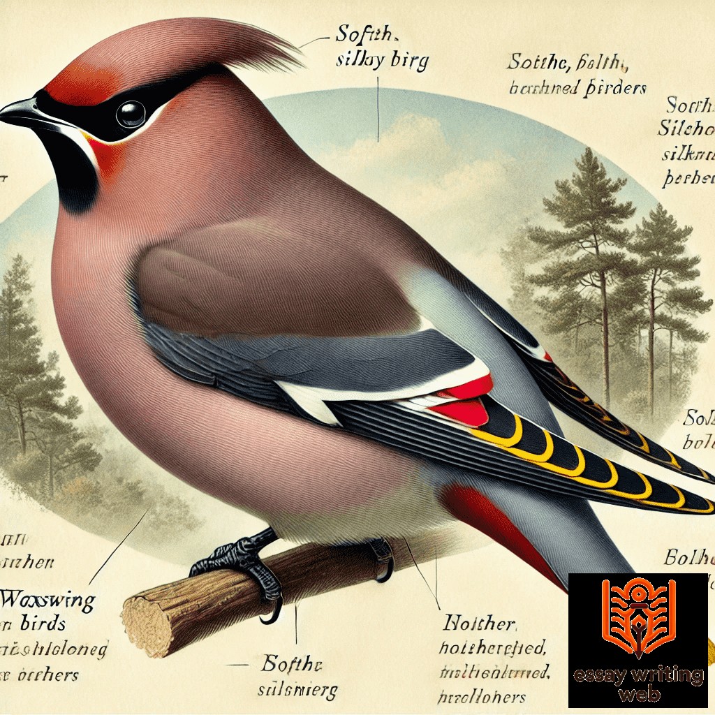 Physical Characteristics of Waxwing