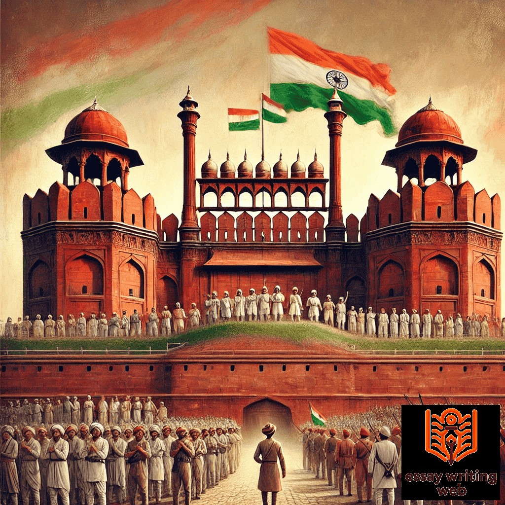 Role of the Red Fort in the Indian Independence Movement